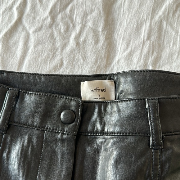 Wilfred Rebel Leather Pants - Picture 3 of 4